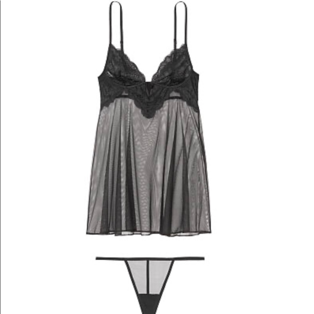 Victoria Secret Embroidered lace lingerie